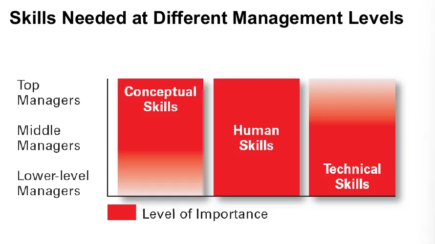 skills-needed-at-different-management-levels